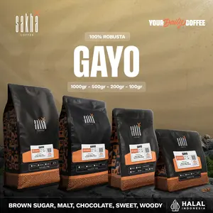 Kopi Robusta Gayo Aceh Sumatra Coffee Beans Espresso Roast Biji Bubuk