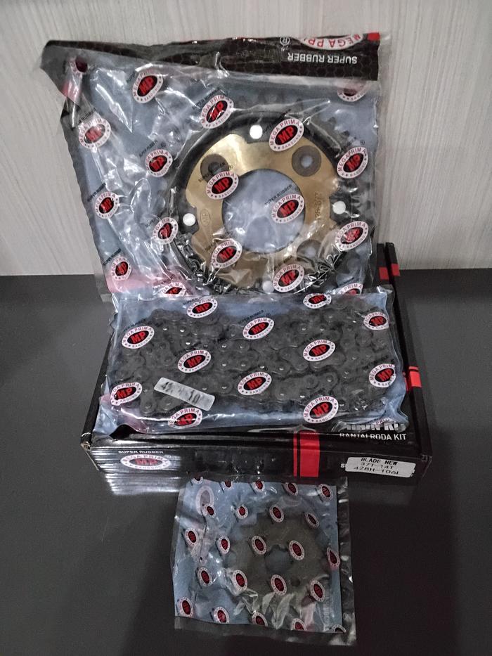Kit Ranti Jual RANTAI & GIR MOTOR/GEAR SET/CHAIN KIT MERK MP UNTUK BLADE NEW 2012 ...