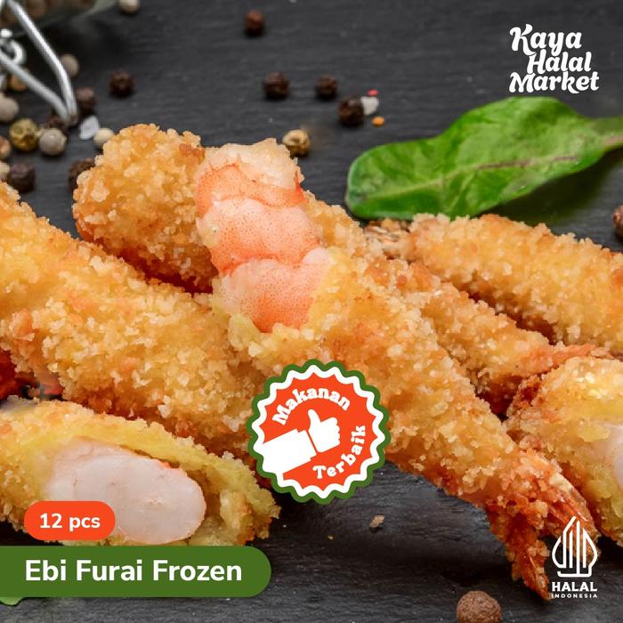 Gambar Ebi Furai Frozen isi 12 pcs 340gr Bento, Crispy Shrimp by Ebichan dari Kaya Halal Market Jakarta Selatan Tokopedia