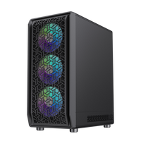 Gambar CASING GAMEMAX FORGE mATX - Mid Tower mATX Case Tempered Glass (Free 4x RGB Fan) dari Techno Computer Bali Kota Denpasar 4 Tokopedia