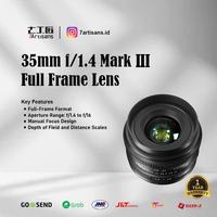 Gambar 7artisans Photoelectric 35mm f/1.4 Mark II Full Frame for E/L/Z/Eos R - nikon Z dari 7ArtisansID Kota Administrasi Jakarta Pusat 1 Tokopedia