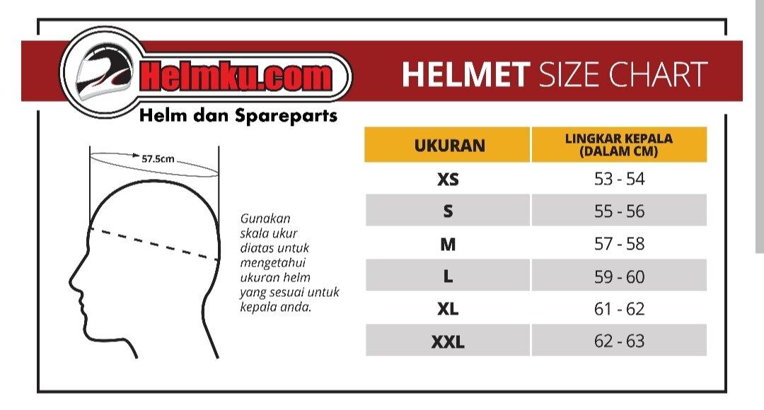 HELM KYT DJ MAXI #4 WHITE RED DOUBLE VISOR HALF FACE