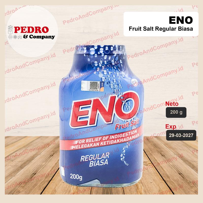 ENO fruit salt Garam buah 200 gram bahan kue baking soda asam lambung 0