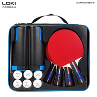 Gambar LOKI SET 4R6B1N - 4 racket 6 ball 1 nett Pingpong bat dari LOKI INDONESA Kota Administrasi Jakarta Barat 1 Tokopedia