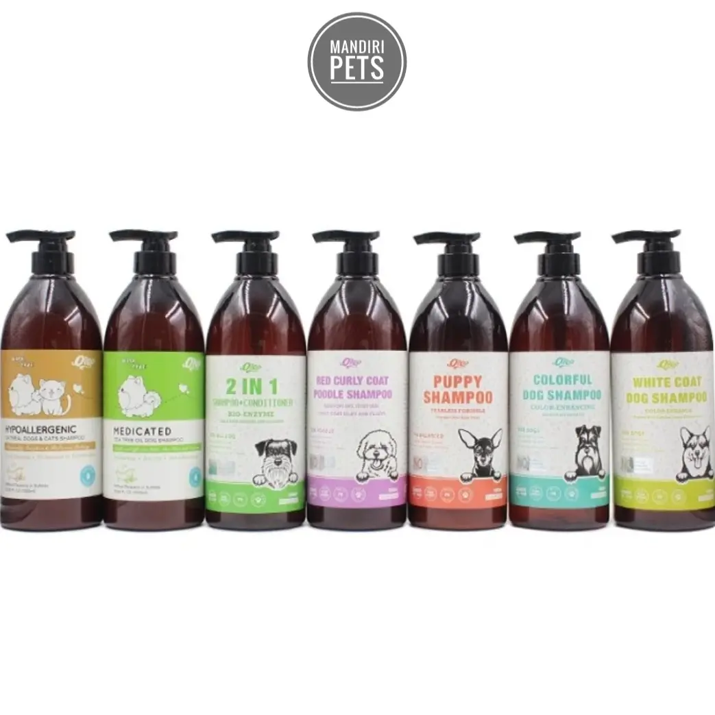 Orgo Dog Shampoo Without Parabens & Sulfates 1L - Shampoo Anjing