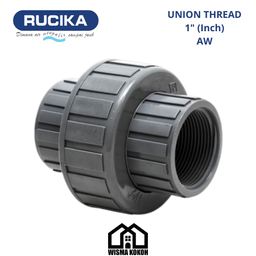 Jual RUCIKA WATERMUR MUR DRAT / UNION THREAD PVC 1