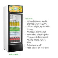 Gambar Showcase 4 Rak RSA Agate-320C Agate320C 328 Liter Showcase RSA 230 Watt dari Bogor Solusi Elektronik Kab. Bogor 4 Tokopedia