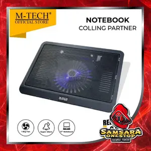 Cooling Fan M-Tech Cp-01 Cooler Pad Pendingin Laptop Mtech Cp 01 Fan
