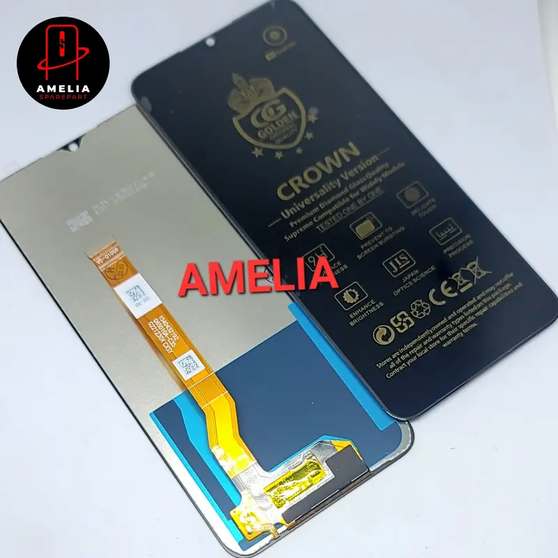 LCD UNTUK R34LMEE C35 NARZO 50A PRIME FULLSET TOUCHSCREEN 2