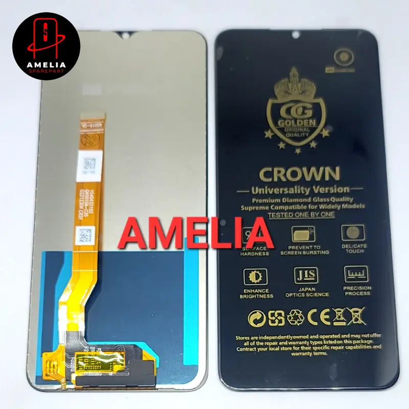 LCD UNTUK R34LMEE C35 NARZO 50A PRIME FULLSET TOUCHSCREEN 1