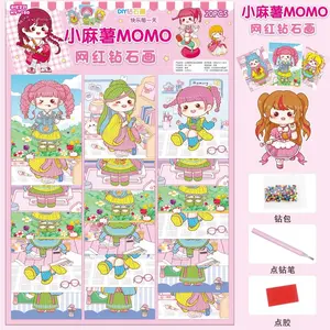 DIY Sticker diamond painting Karakter Surprise / Stiker Berlian Kartun