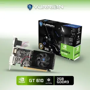 VGA CARD VURRION NVIDIA GT610 LP 2GB GDDR3 64bit REAL CAPACITY