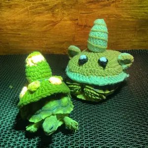 Baju rajut kura kura darat