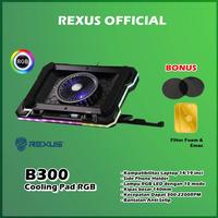 Gambar Rexus B300 Cooling Pad Breeze Max RGB B-300 Laptop Cooler 2200RPM dari Officiall Brands Kota Administrasi Jakarta Barat 1 Tokopedia