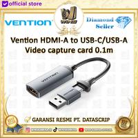 Gambar Vention HDMI-A to USB-C/USB-A Video Capture Card 0.1M dari WINS OFFICIAL STORE Kota Administrasi Jakarta Utara 1 Tokopedia