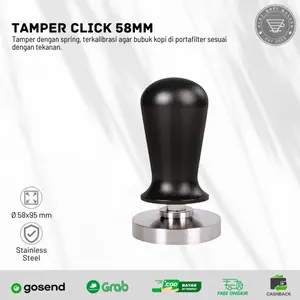 Tamper clik stanlisee 58 mm/49 mm
