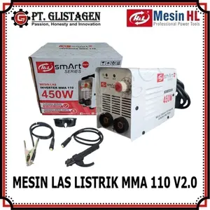 Mesin Las Listrik Welding Inverter Travo Trafo Las 450W Smart Series Mini 110 V2.0 HL