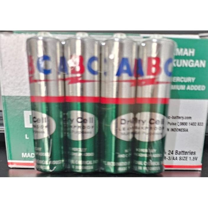 ABC Carbonzinc R6 Hijau isi 4 Pcs /AA / A2 / baterai /battery - Shop ...