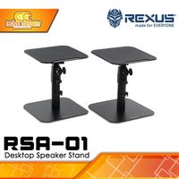 Gambar Rexus Desktop Speaker Stand RSA-01 / Tilt Mechanism & Anti Slip Pad dari Techno Computer Bali Kota Denpasar 1 Tokopedia