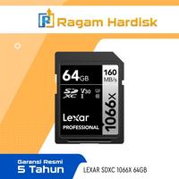 Gambar Lexar Professional 1066x SDXC UHS-I 64GB SD Card dari Ragam Hardisk Kota Administrasi Jakarta Pusat 1 Tokopedia