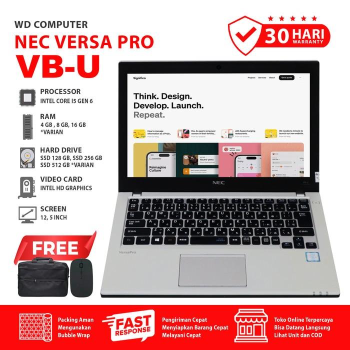 Promo Laptop Nec VersaPro Core I5 Gen 6 I Core I5 Gen 8 I Ram 8 Gb
