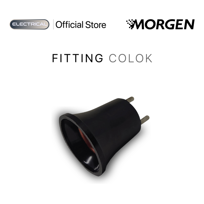 Gambar Fitting Colok Morgen MG-603 dari Morgen Official Store Kota Administrasi Jakarta Pusat Tokopedia
