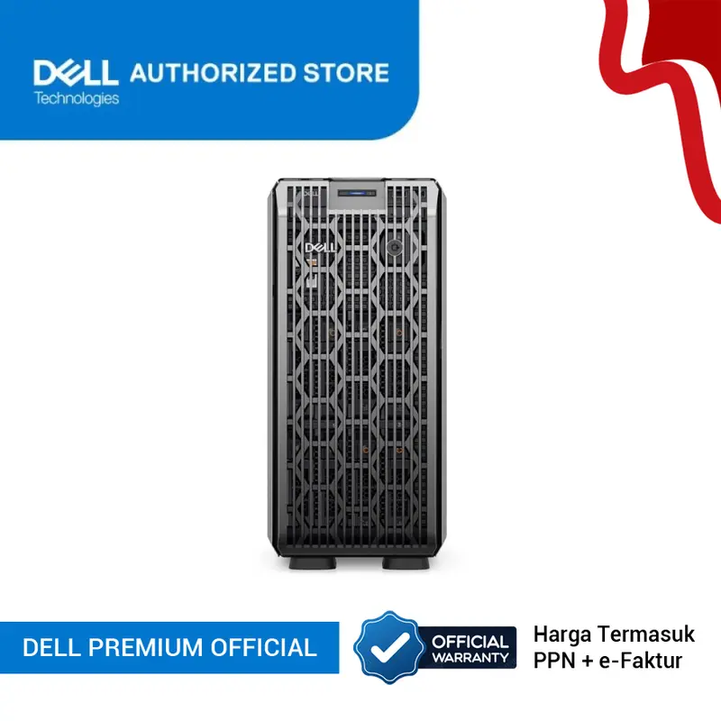 Server Dell T360 Xeon E-2436 6 Core 16GB 1.2TB SAS Tower PowerEdge 0