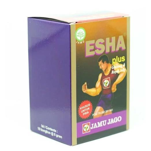 ESHA PLUS CAP JAMU JAG0 1BOX 10PCS
