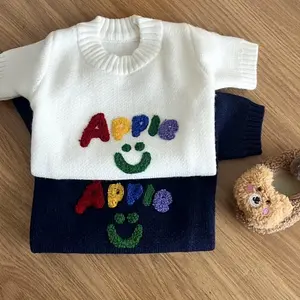 Apple smile korea knit sweater (baju anjing kucing)