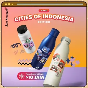 Tumbler Kopi Kenangan Cities of Indonesia Edition Stainless Steel