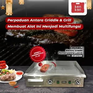 OSSEL Electric Griddle Pemanggang Steak Listrik Wajan Listrik GRT-E740 OSSEL