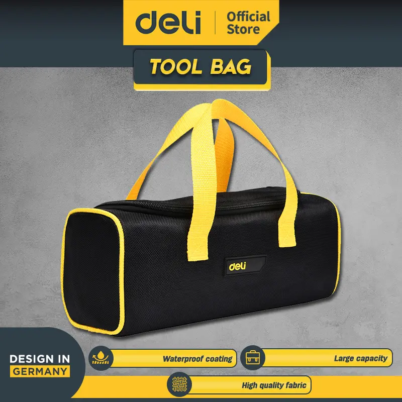 Deli Tools Tas Perkakas / Tool Bag 310×115×120mm DL430008