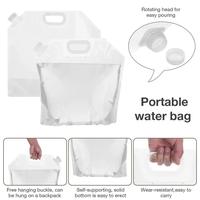Gambar Kantong Air Portable 5 Liter Foldable Wear Resistance / Jerigen Lipat Outdoor Water Bag dari Tosco Official Kota Administrasi Jakarta Barat 5 Tokopedia