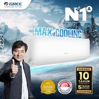 Gambar GREE GWC-09N1A AC Split Deluxe Standard BLACK DIAMOND FIN 1PK - GWC-09N1A (INDONESIA) dari OneStop Electronics Kota Administrasi Jakarta Utara 2 Tokopedia