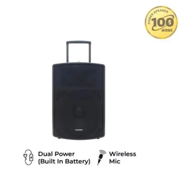 Polytron PAS-PRO15F3 Active Speaker Bluetooth Portable Karaoke PASPRO15F3 PASPRO-15F3 Built-in Battery 1
