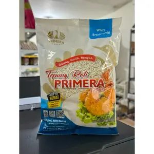 Tepung Roti Putih Primera Panko White Bread Crumbs Ukuran Kemasan 225 Gram