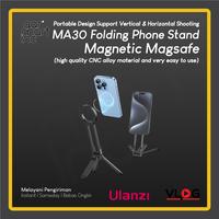 Gambar ULANZI MA30 Carabiner Phone Tripod Dual Magnetic Fast Clip Mounting Portable Foldable Metal Phone Stand for Smartphone HP Magsafe Magnet Holder 360 dari garmart Kota Administrasi Jakarta Barat 1 Tokopedia