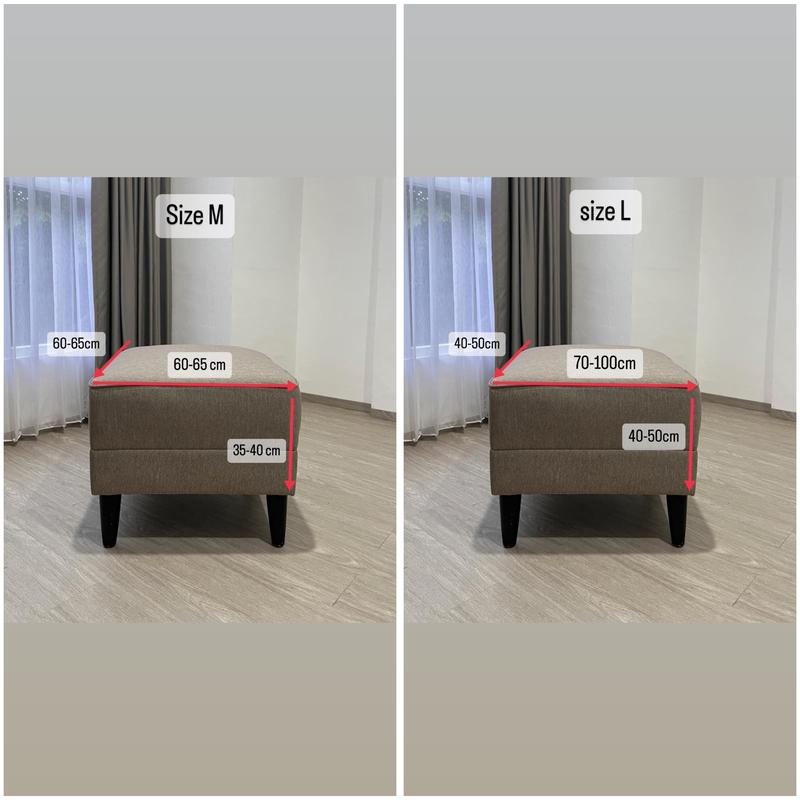 Product Introduction of sarung stook kotak / cover stool kotak / sarung puff kotak 0