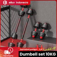 Gambar Dumbbell Barbel set peralatan fitness 10 kg bisa Tiang Angkat - 10KG dari eBuy Indonesia Kab. Tangerang 1 Tokopedia