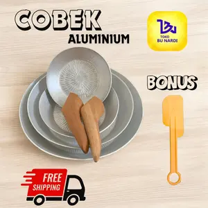 COBEK ALUMUNIUM free Ulekan - Aluminium coet 1set