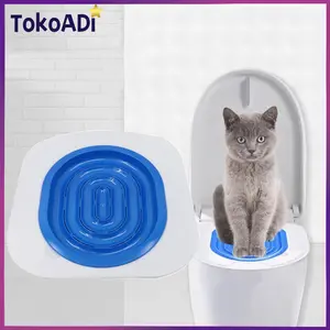 38*34CM Reusable Puppy Cat Litter Mat Cat Toilet Trainer Toilet / Pet Litter Toilet Trainer / Cat Toilet Training Kit