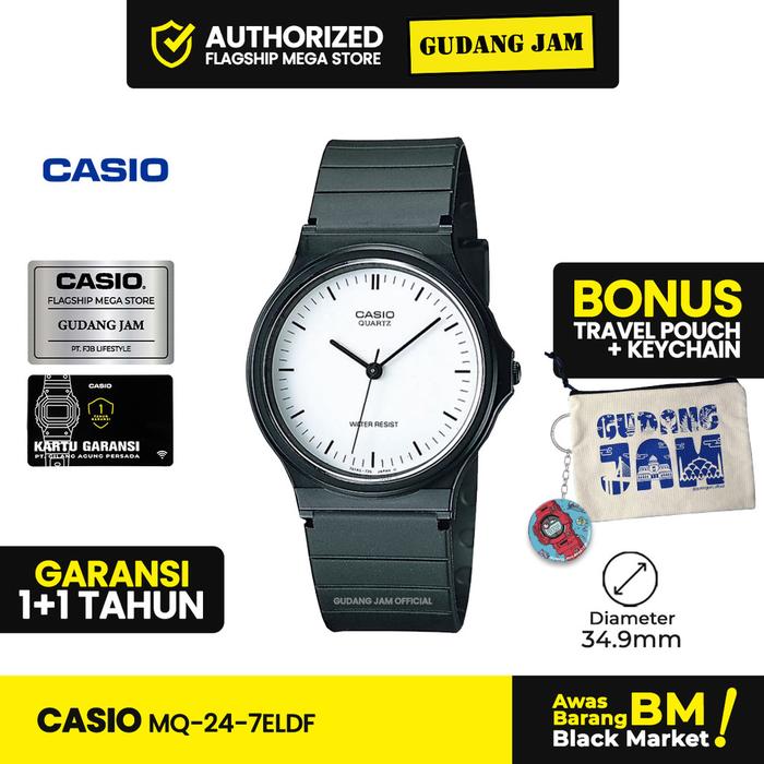 Gambar Casio General MQ-24-7ELDF MQ-24-7E MQ-24 MQ24 MQ 24 dari Gudang Jam Official Kota Bandung Tokopedia
