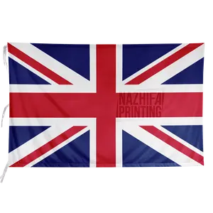 Bendera Inggris / Union Jack (Bendera Negara) - Ukuran Lengkap (Kecil, Sedang, Besar) - Nazhifa Printing