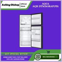 Gambar Kulkas 2 Pintu 205L AQUA AQR-DTM265RAP(FB) 205 Liter AQRDTM265RAP Inverter 33,8W Flash Black dari Ashley Olshop Official Store Kota Administrasi Jakarta Utara 4 Tokopedia