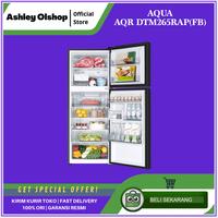 Gambar Kulkas 2 Pintu 205L AQUA AQR-DTM265RAP(FB) 205 Liter AQRDTM265RAP Inverter 33,8W Flash Black dari Ashley Olshop Official Store Kota Administrasi Jakarta Utara 3 Tokopedia