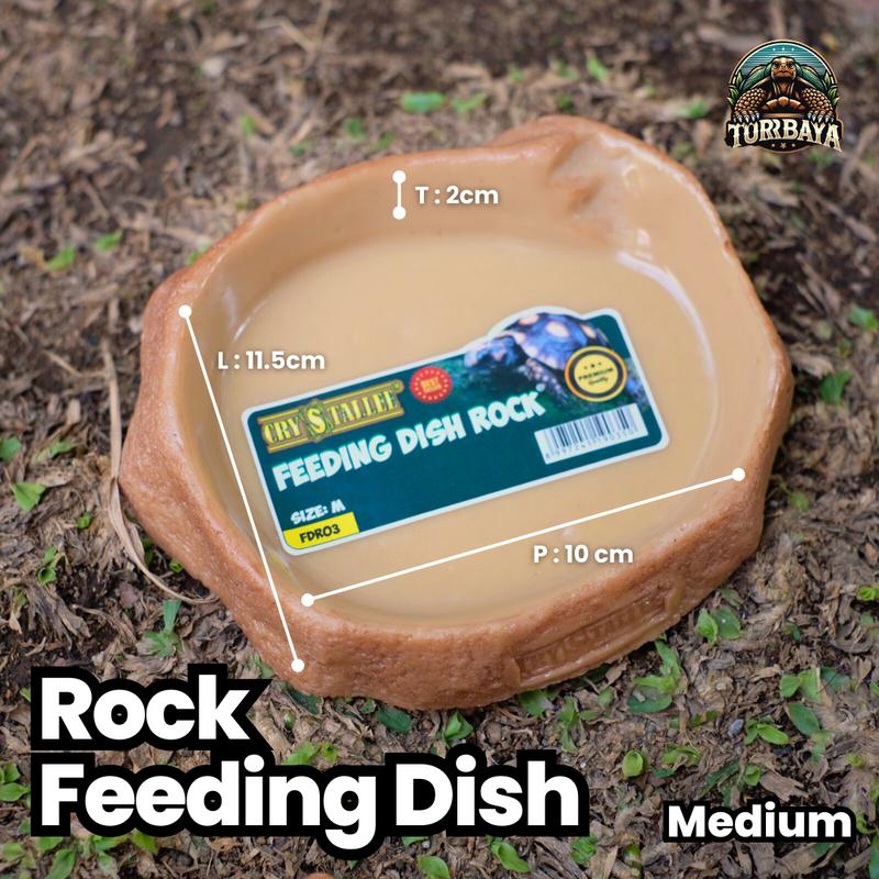 Feeding Dish Rock MEDIUM / FDR02 - Shop | Tokopedia