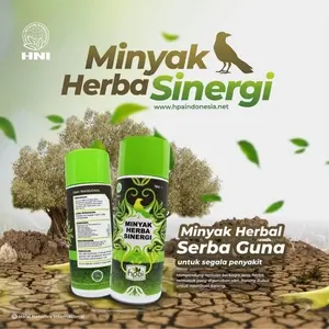 Minyak Herba Sinergi 100ml HNI HPAI Original Minyak Butbut