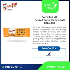 Bob's Red Mill GF Peanut Butter Honey & Oats Bar 50g