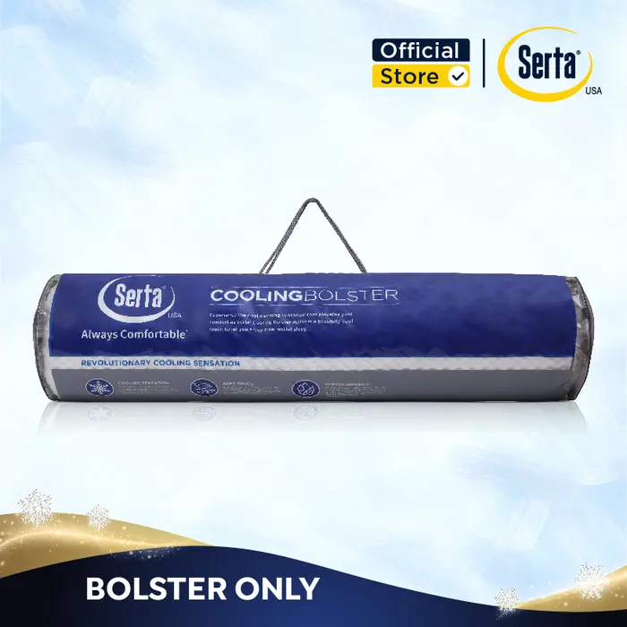 Gambar SERTA Cooling Bolster / Guling Dingin - Guling Only dari Serta Indonesia Kota Tangerang 4 Tokopedia
