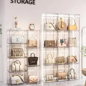 Acrylic for TAS / figure Clear Handbag Storage Bag Multifungsi